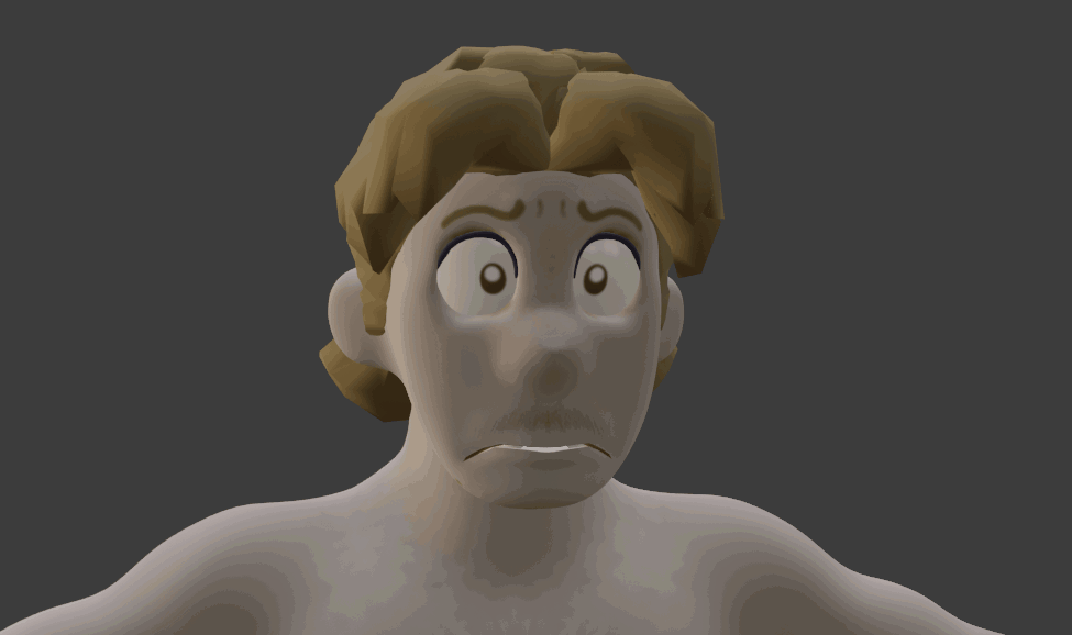Gif of mouth shapekey.
