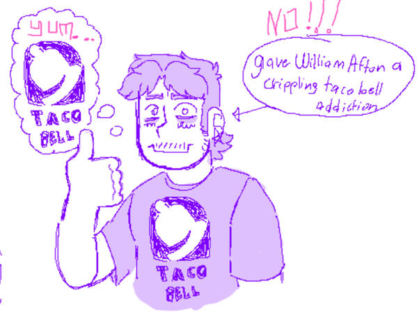 taco bell meme doodle